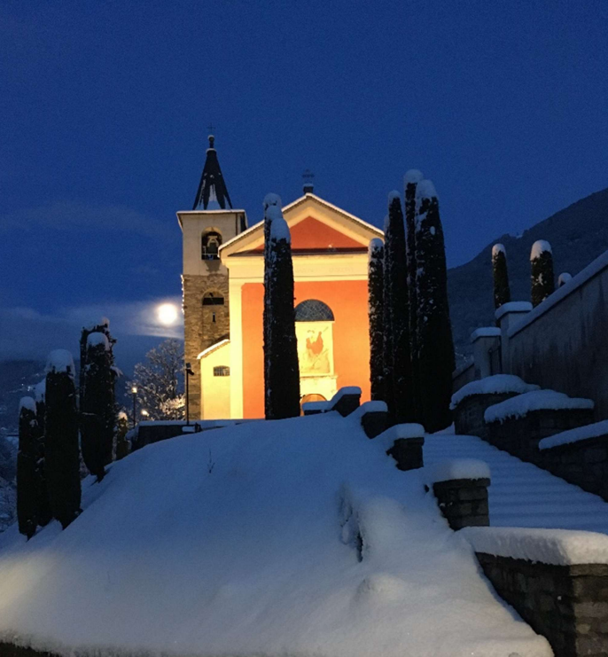 Chiesa San Martino con Neve
